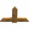 Ekena Millwork Eugene Rough Sawn Timber Gable Bracket, Western Red Cedar, 36"W x 24"H x 2"D x 6"F, 16/12 Pitch GBW036X24X0206EUG00RWR - alternate 3